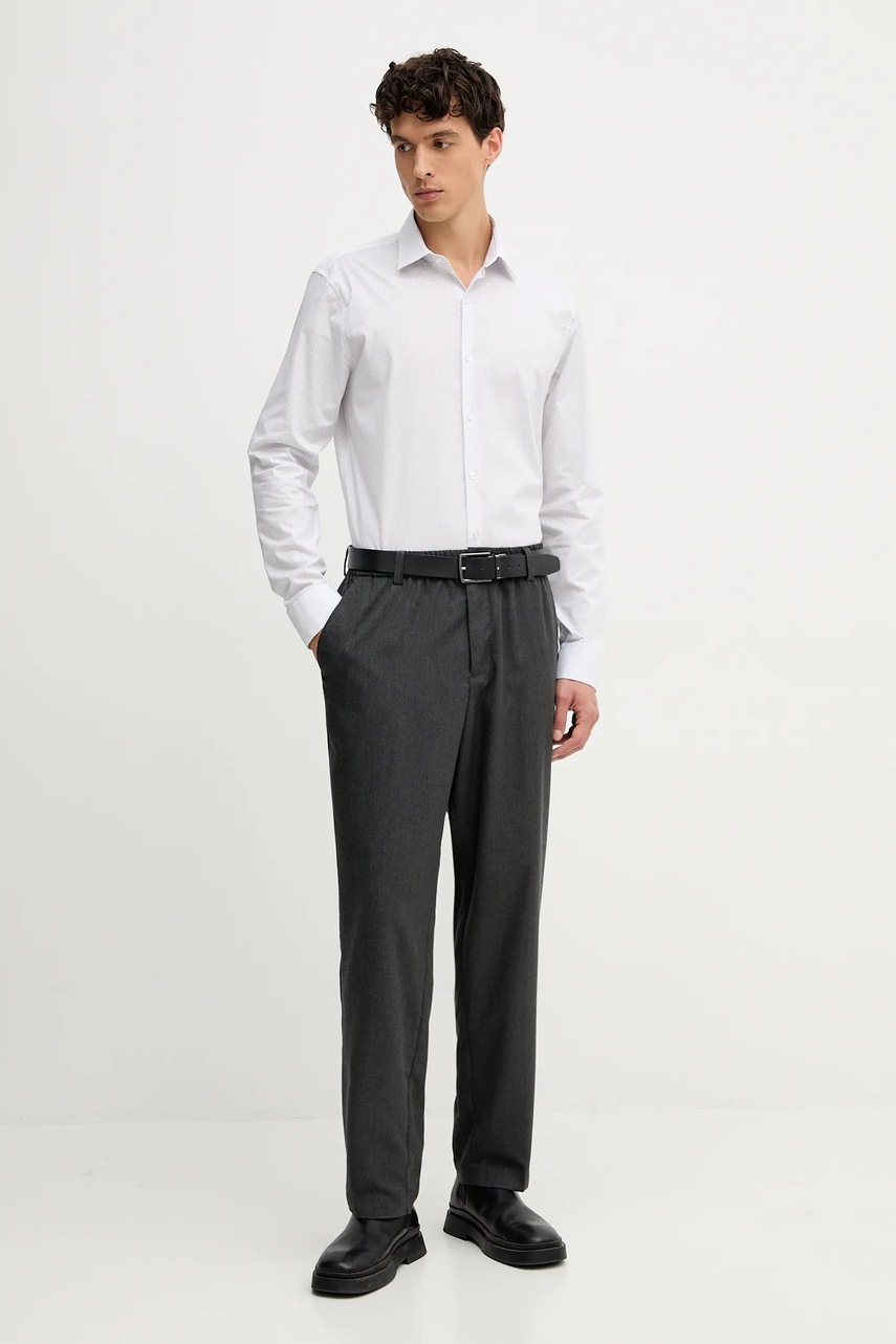 Рубашка Calvin Klein slim классический воротник LV019EU041 Рубашка Calvin Klein slim классический воротник LV019EU041