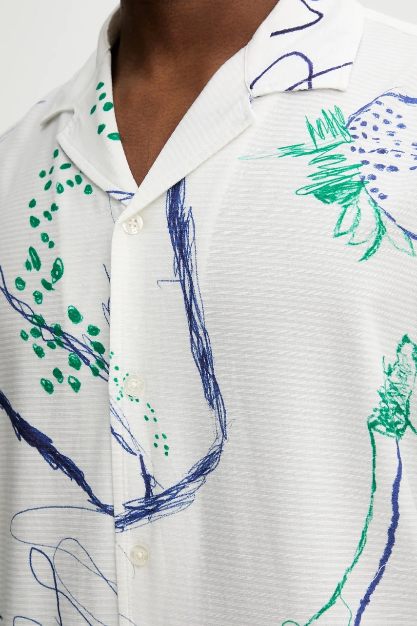 Bavlněná košile Desigual MAX (obrázek 5)