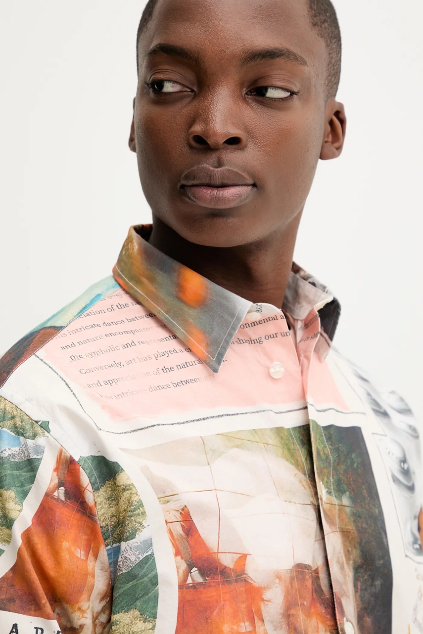 Βαμβακερό πουκάμισο Desigual PACO φωτογραφία