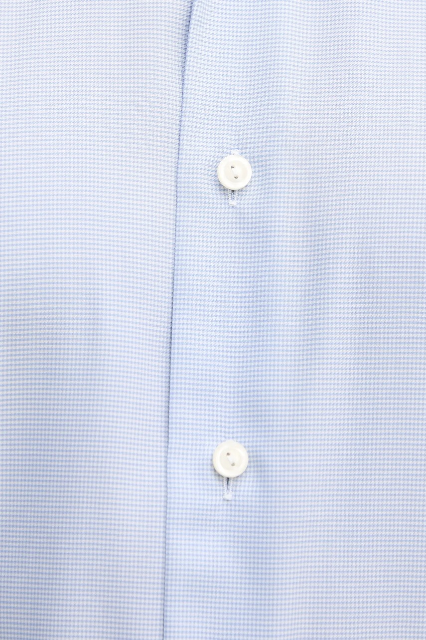 Βαμβακερό πουκάμισο Eton ανδρικά, χρώμα: μπλε, 100014442 φωτογραφία