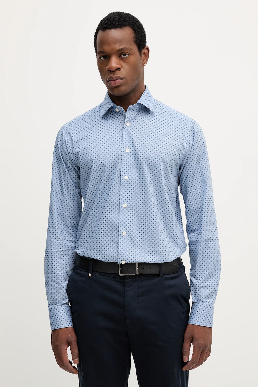 Eton cămașă din bumbac cu guler clasic, slim, 100013947