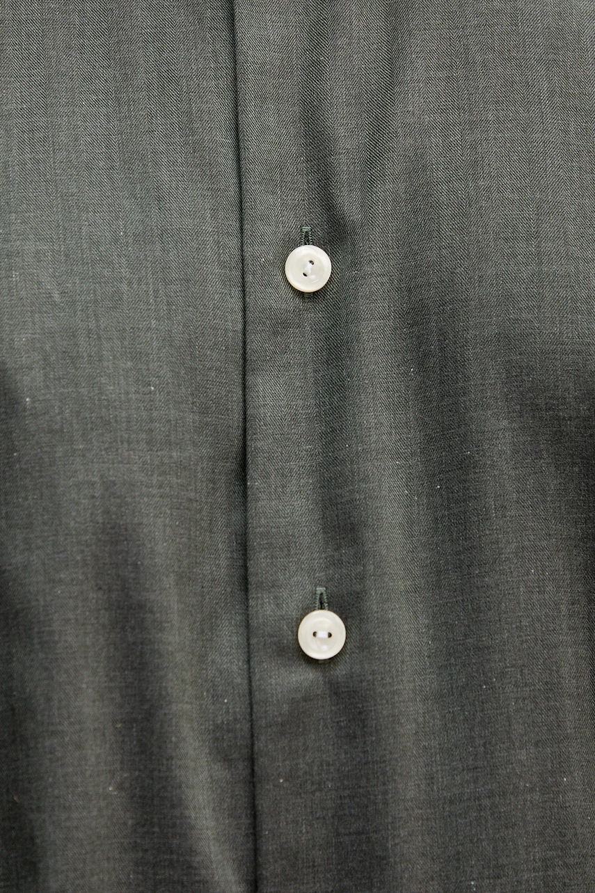 Βαμβακερό πουκάμισο Eton ανδρικά, χρώμα: πράσινο, 100013963 φωτογραφία