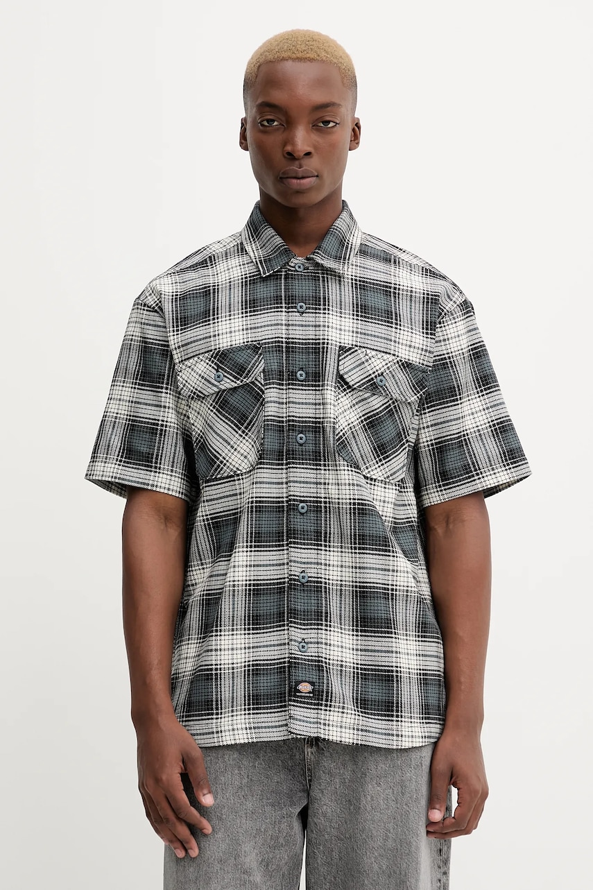 Dickies cămașă din bumbac cu guler clasic, regular, DK0A8674