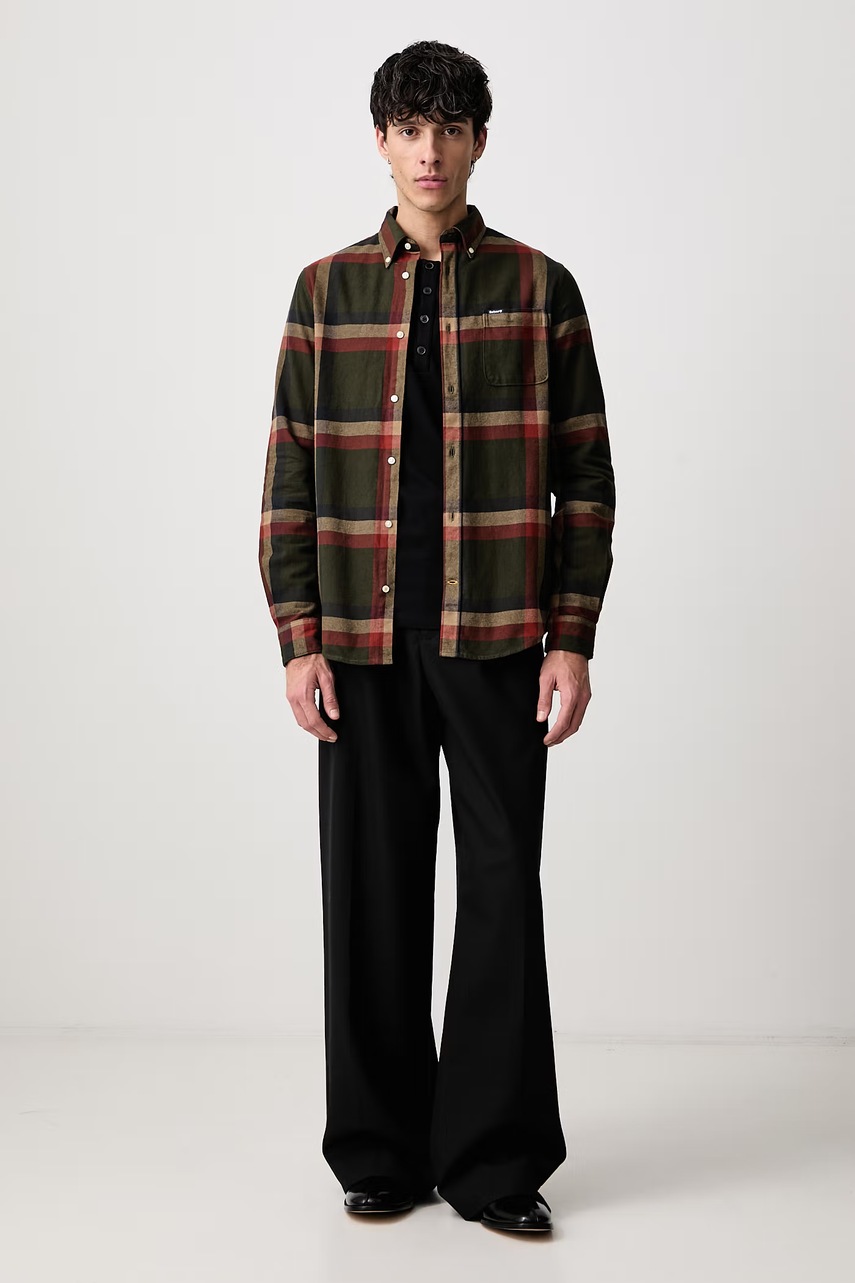 Barbour  риза мъжка от памук FOLLEY