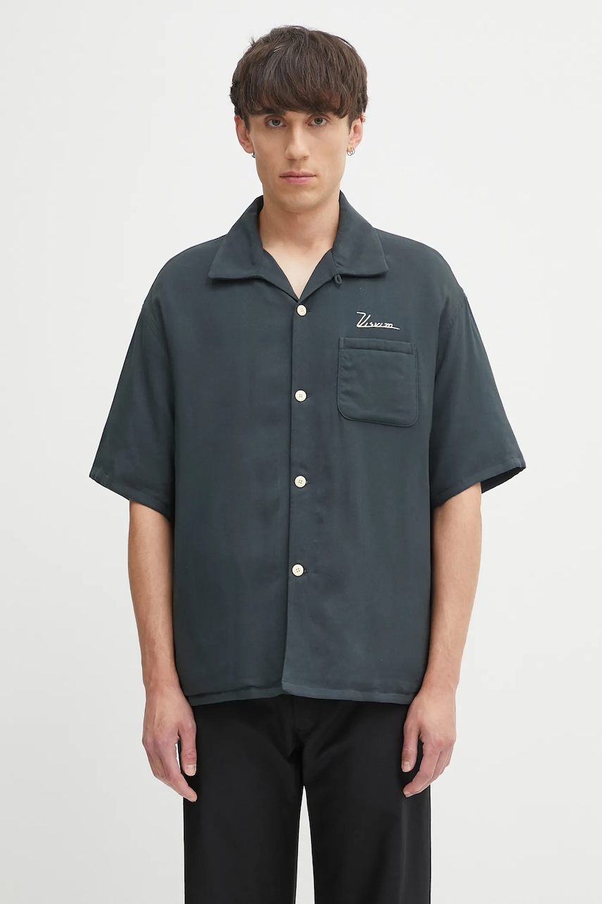 Πουκάμισο Visvim grayson down 125105011010 μαυρο