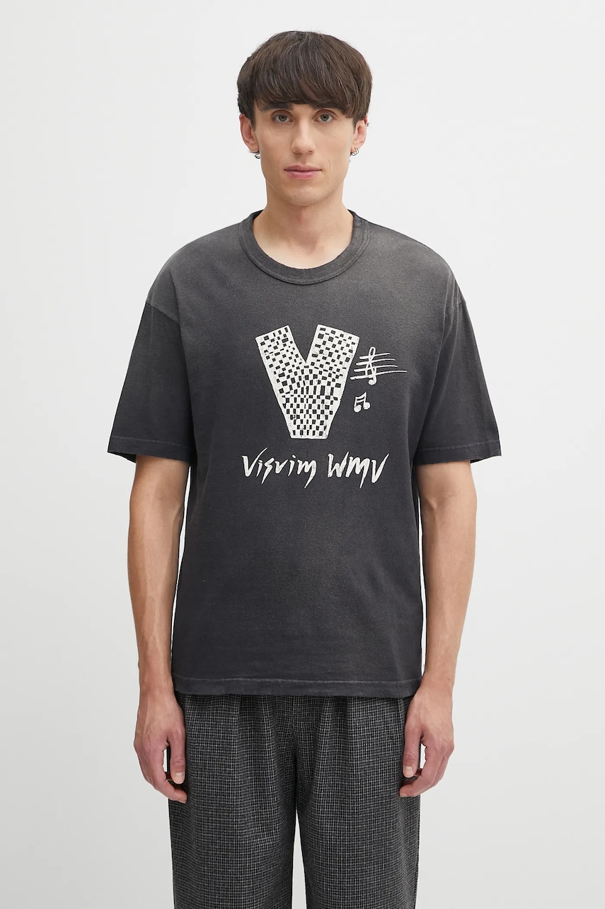 Visvim t-shirt bawełniany jumbo tee s/s v