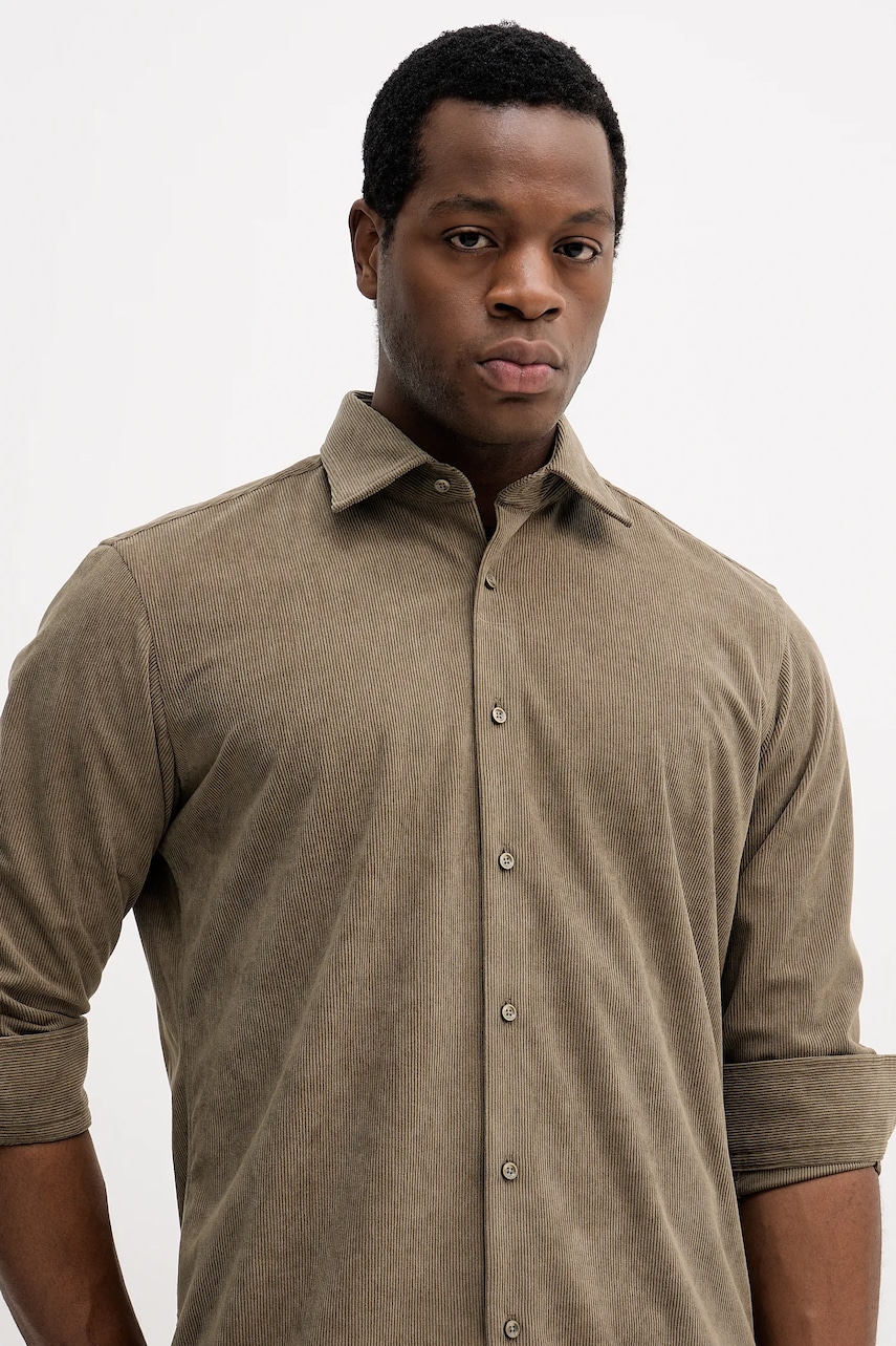 Manšestrová košile BOSS P-JOE-kent-C1-222 (obrázek 4)