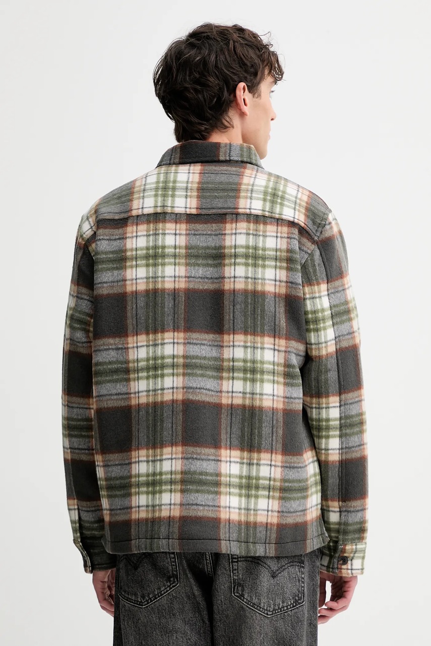 Bunda s příměsí vlny Guess Jeans (obrázek 3)