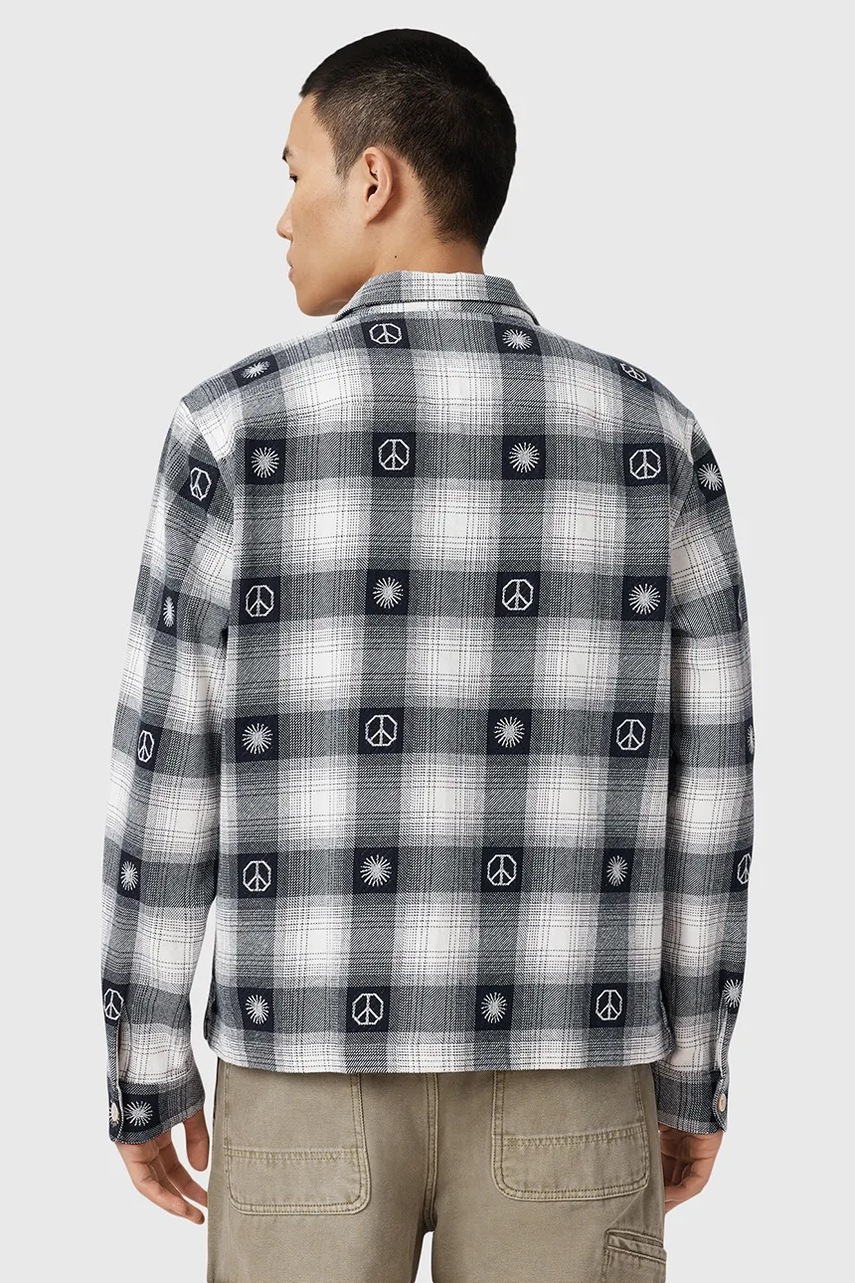 Bavlněná košile AllSaints CASTOR (obrázek 4)