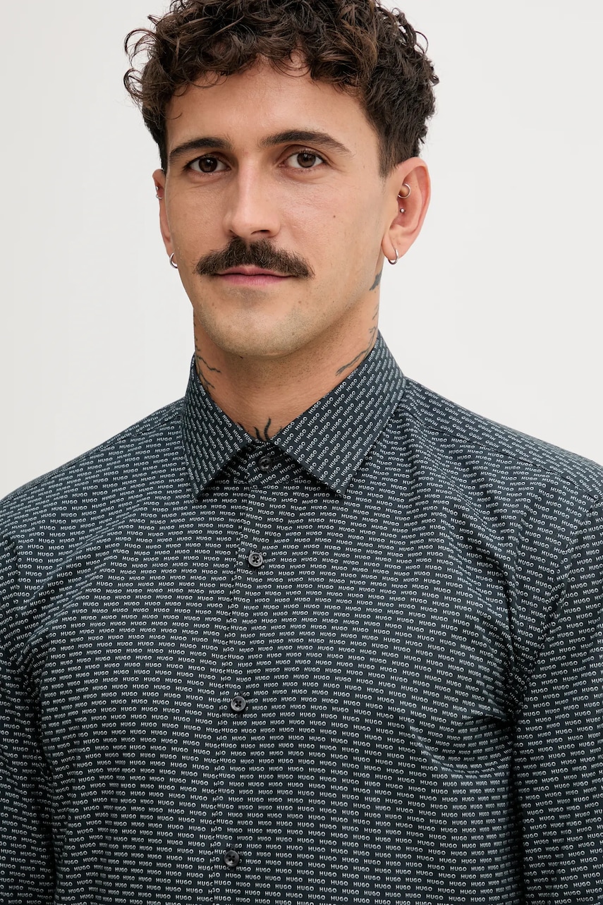 Bavlněná košile HUGO