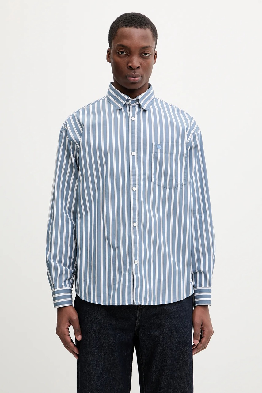 Carhartt WIP cămașă din bumbac L/S Malden