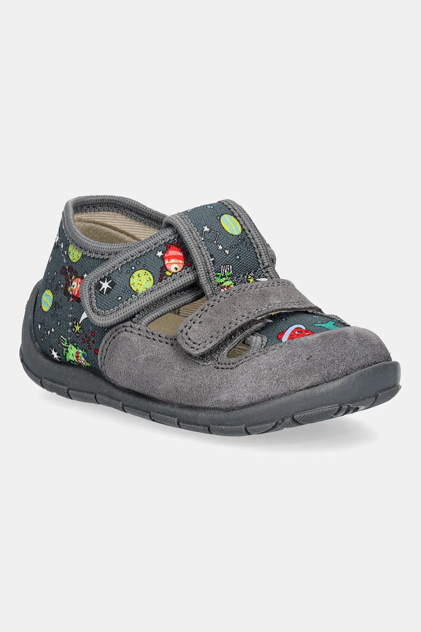 Froddo papuci copii CLASSIC SLIPPERS culoarea gri, G1700412