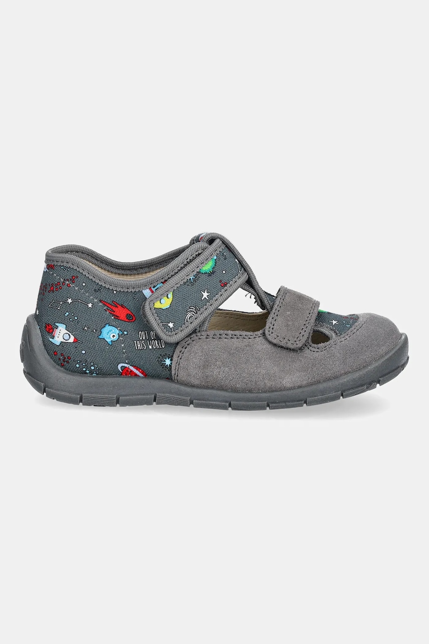 Детские тапки Froddo CLASSIC SLIPPERS цвет серый G1700412 Детские тапки Froddo CLASSIC SLIPPERS цвет серый G1700412