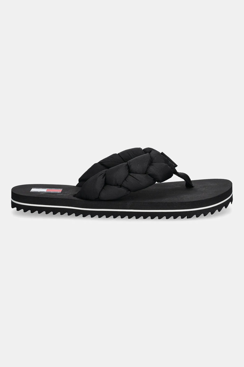 Žabky Tommy Jeans BRAIDED THONG BEACH SANDAL