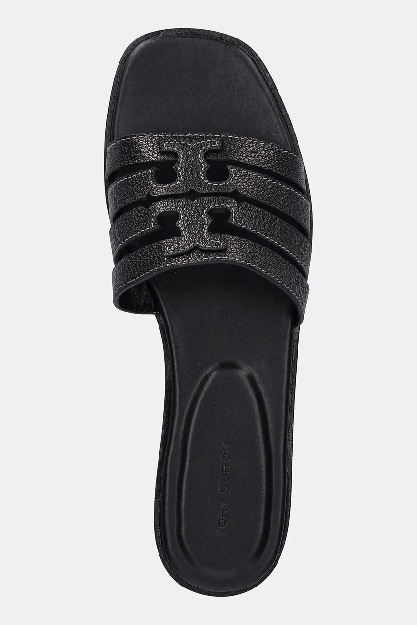 Kožené pantofle Tory Burch Ines Cage Slide (obrázek 4)