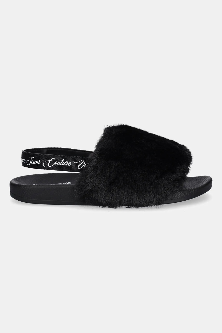Шлепанцы Versace Jeans Couture цвет чёрный 79VA3SQ6 ZS359 899 Шлепанцы Versace Jeans Couture цвет чёрный 79VA3SQ6 ZS359 899
