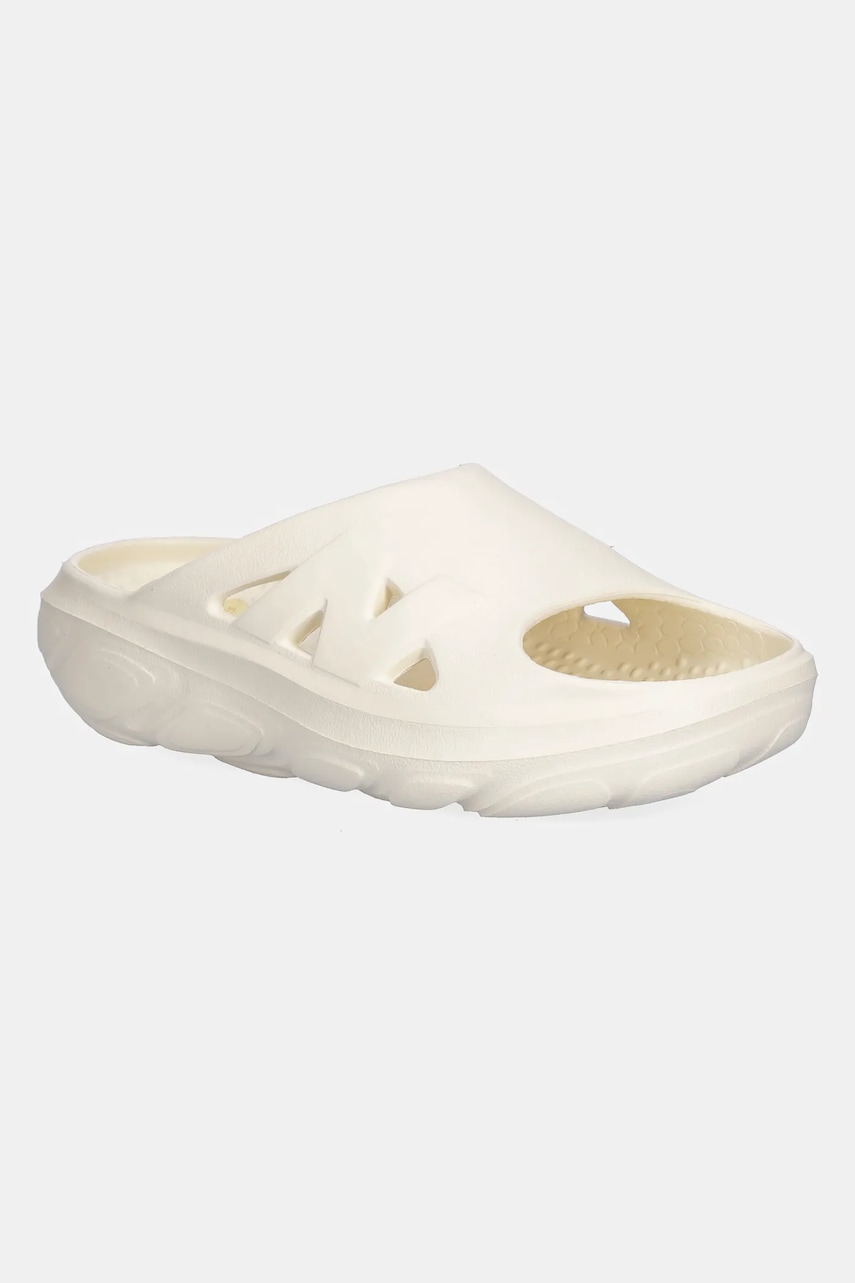 New Balance papuci RCVRY culoarea bej, RCVRYSC1