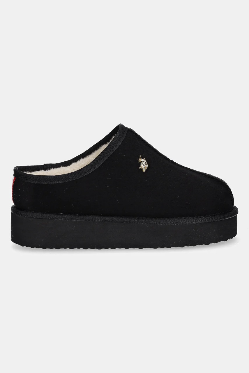 Тапки U.S. Polo Assn. VERA001 цвет чёрный VERA001W/EH1 Тапки U.S. Polo Assn. VERA001 цвет чёрный VERA001W/EH1