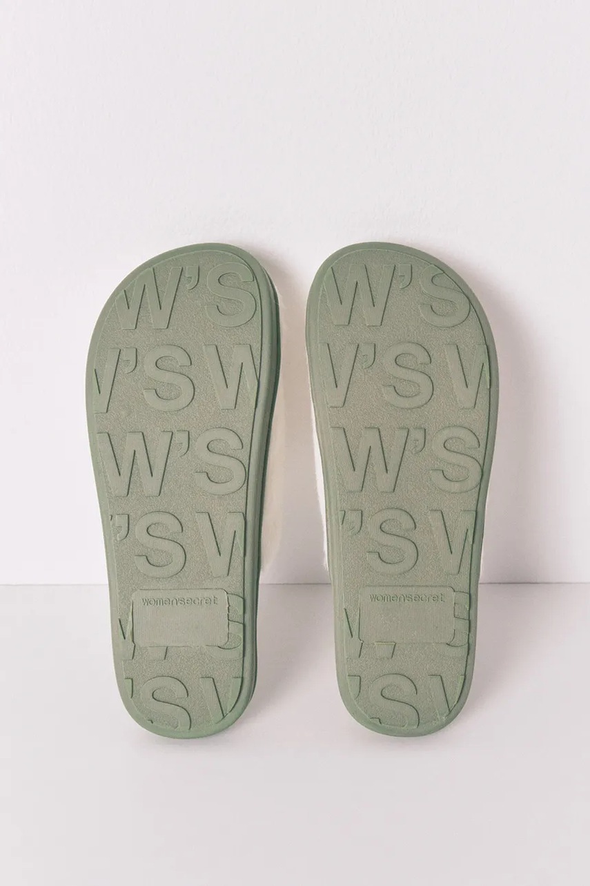 Тапки womensecret MULTILICENSE COTTAGE цвет бежевый 4992527