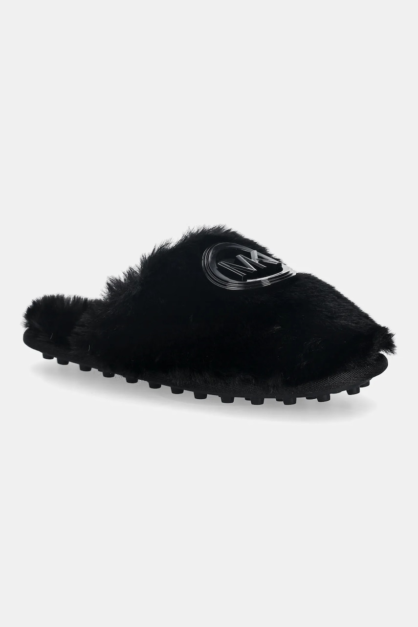 MICHAEL Michael Kors papuci de casă Ada culoarea negru, 40F5ADFA1D.001