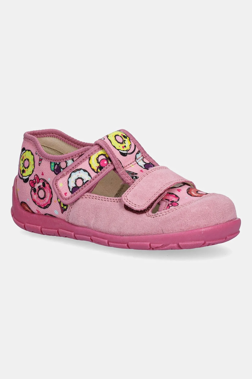 Froddo papuci copii CLASSIC SLIPPERS culoarea roz, G1700412