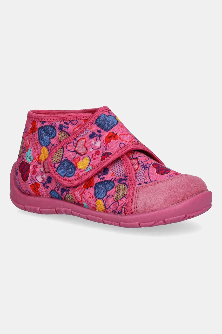 Froddo papuci copii CLASSIC SLIPPERS culoarea roz, G1700424