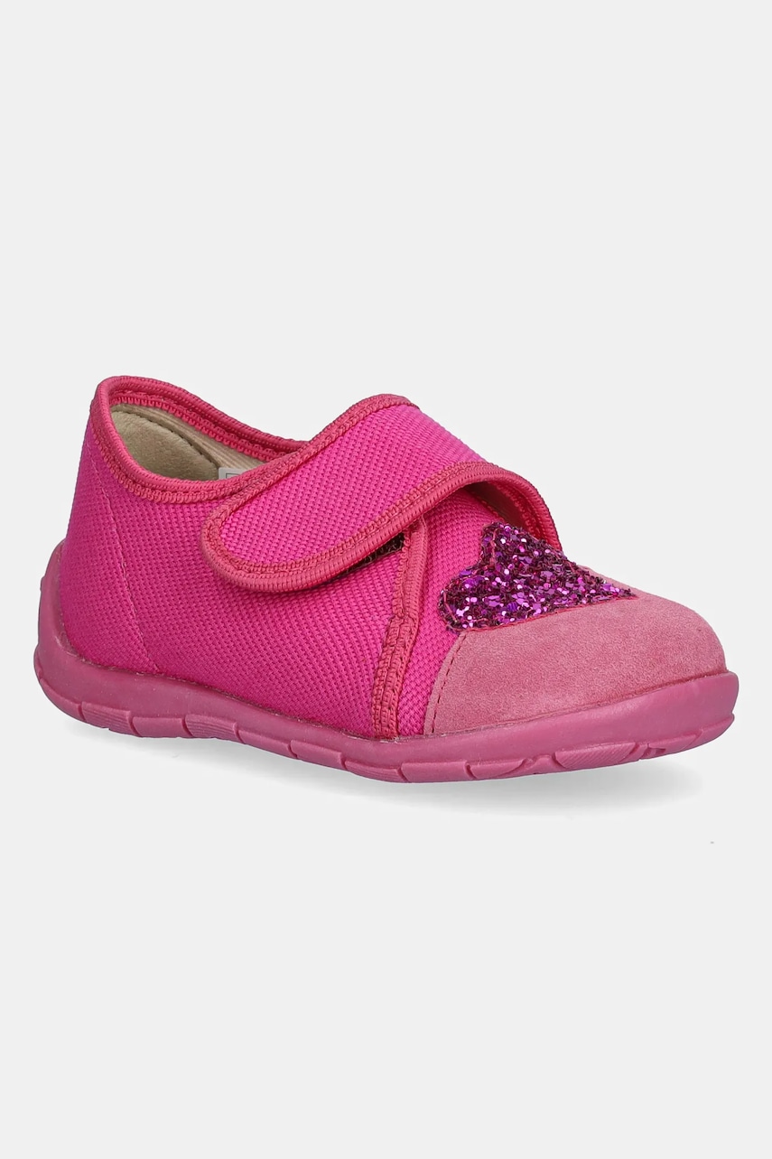 Froddo papuci copii CLASSIC SLIPPERS culoarea roz, G1700425