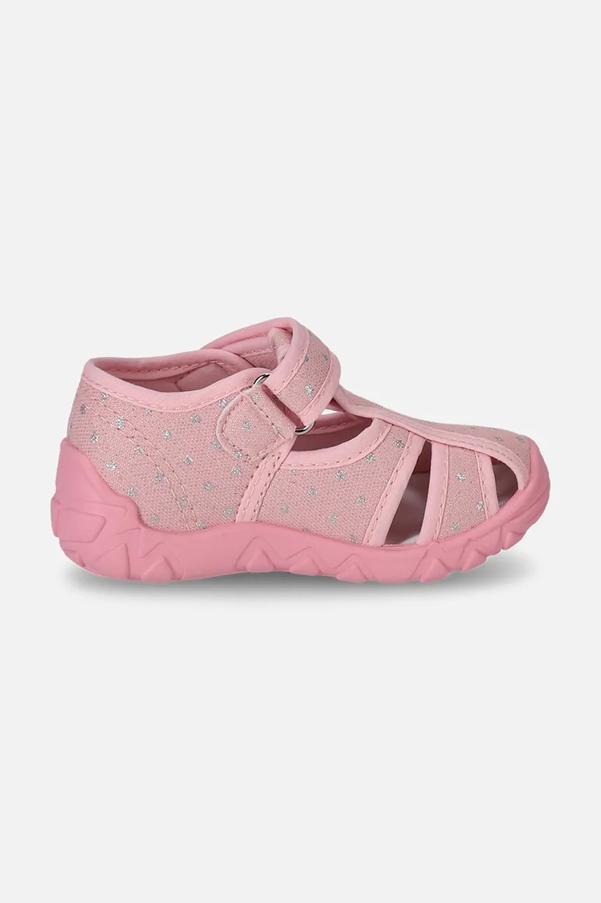 Детские тапки Coccodrillo цвет розовый SHOES GIRL