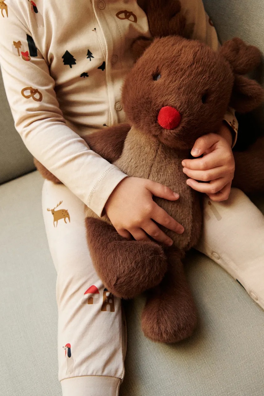 Dětské papuče Liewood Aviaja Reindeer Slippers (obrázek 8)