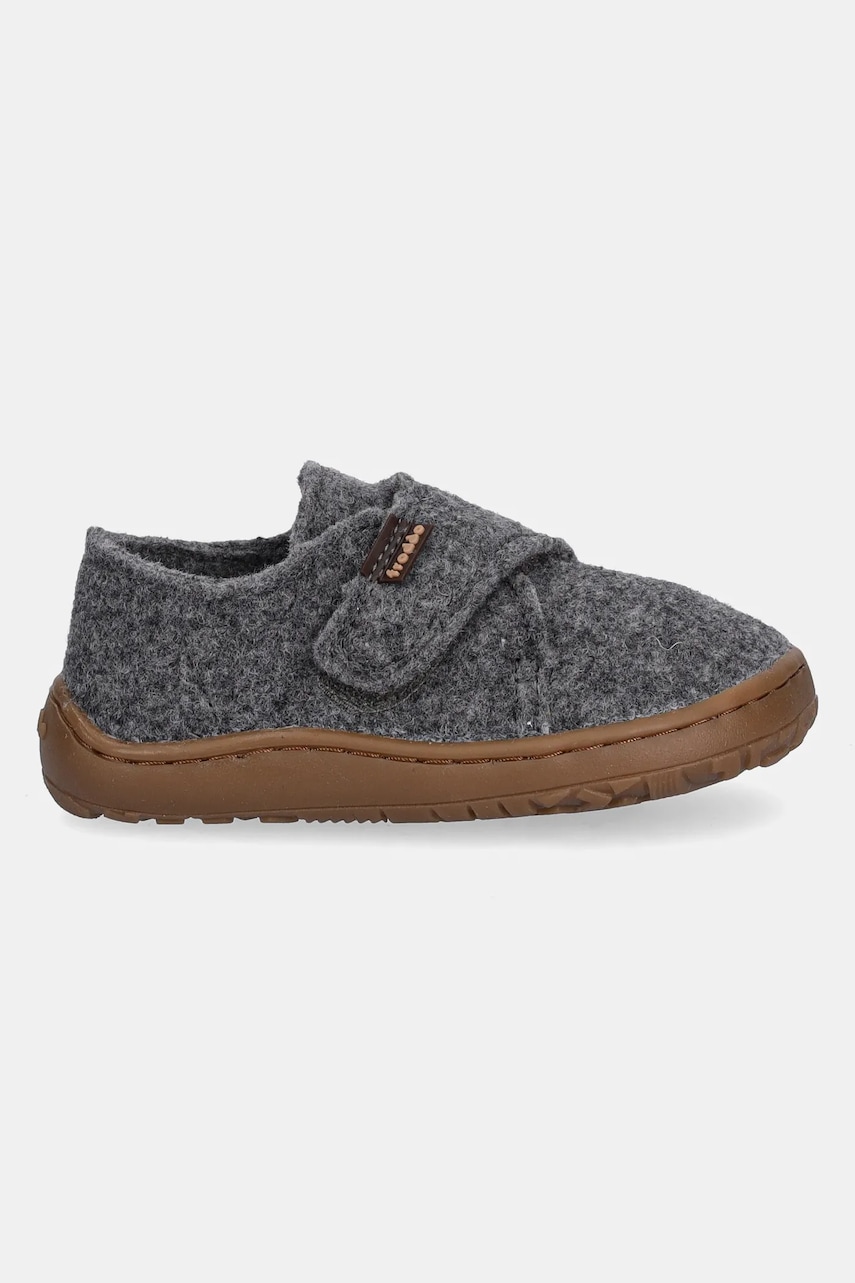 Детские тапки Froddo BAREFOOT WOOLY цвет серый G1700420 Детские тапки Froddo BAREFOOT WOOLY цвет серый G1700420