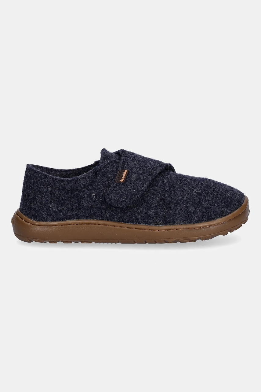 Детские тапки Froddo BAREFOOT WOOLY цвет синий G1700420 Детские тапки Froddo BAREFOOT WOOLY цвет синий G1700420