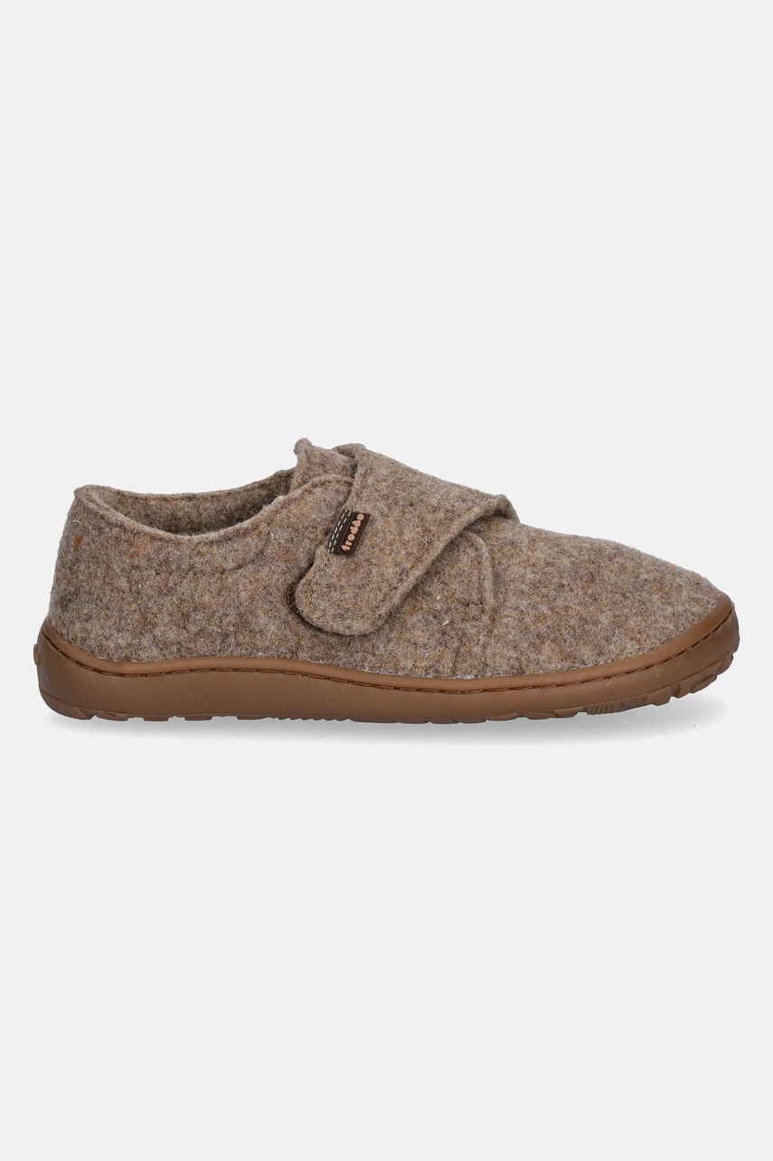 Детские тапки Froddo BAREFOOT WOOLY цвет бежевый G1700420 Детские тапки Froddo BAREFOOT WOOLY цвет бежевый G1700420