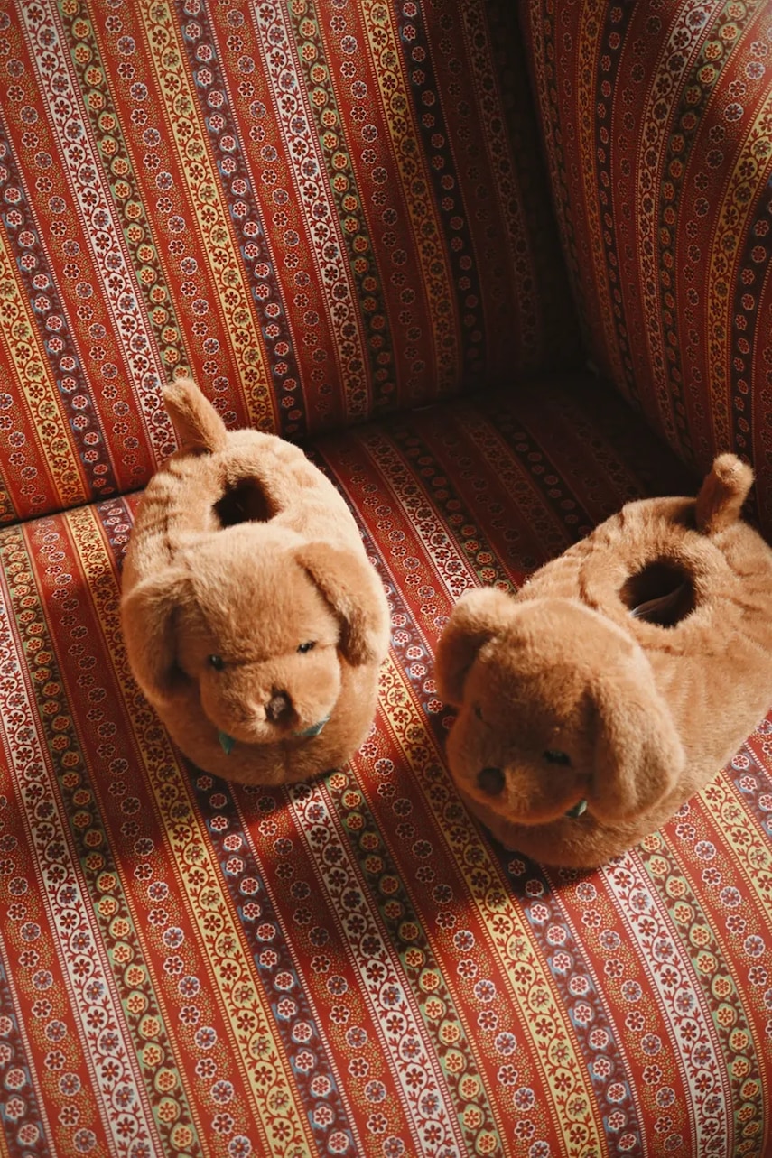 Konges Sløjd papuci copii SAUSAGE DOG FOOTIES