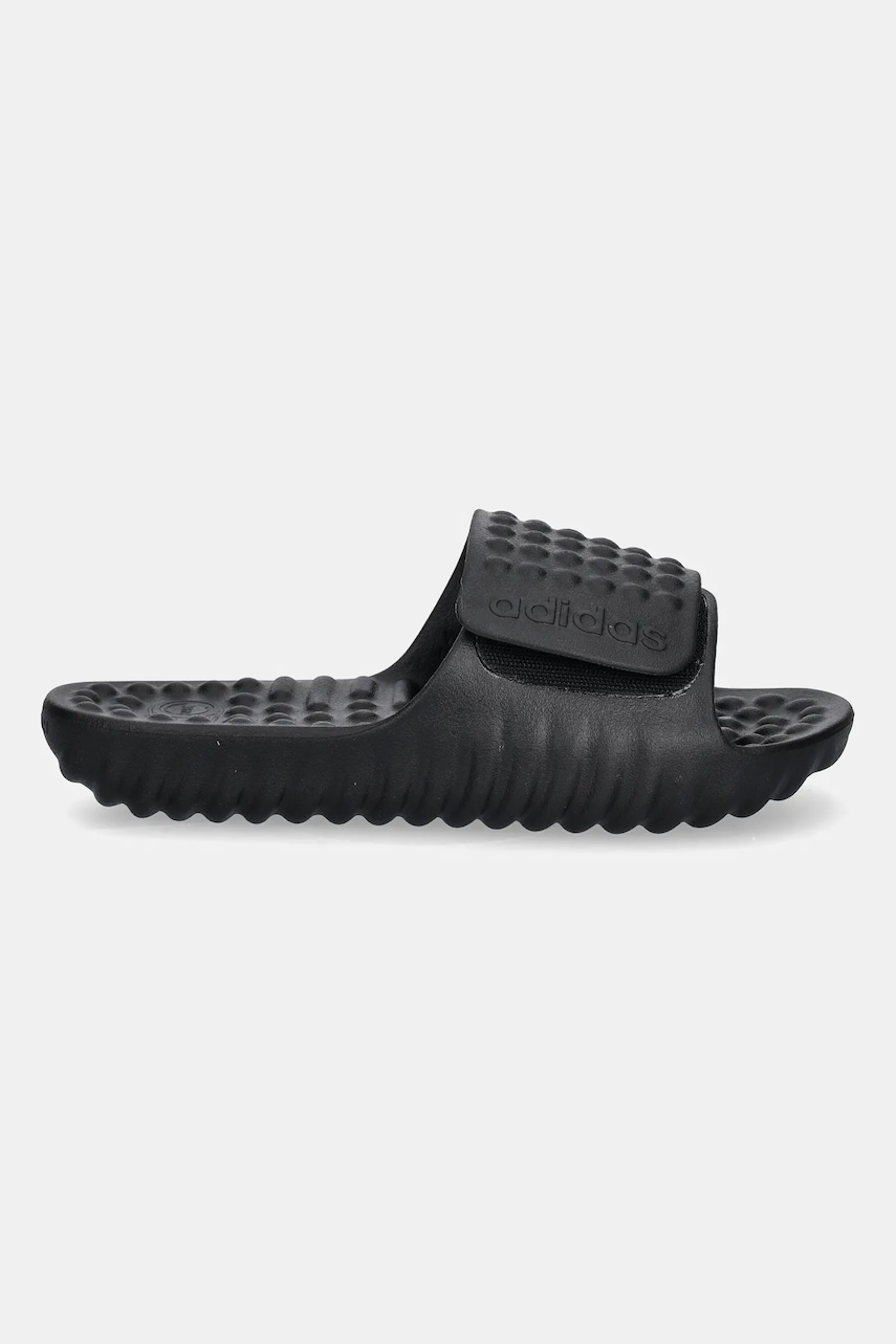 Шлепанцы adidas Adissage 360Rec цвет чёрный JS3569 Шлепанцы adidas Adissage 360Rec цвет чёрный JS3569