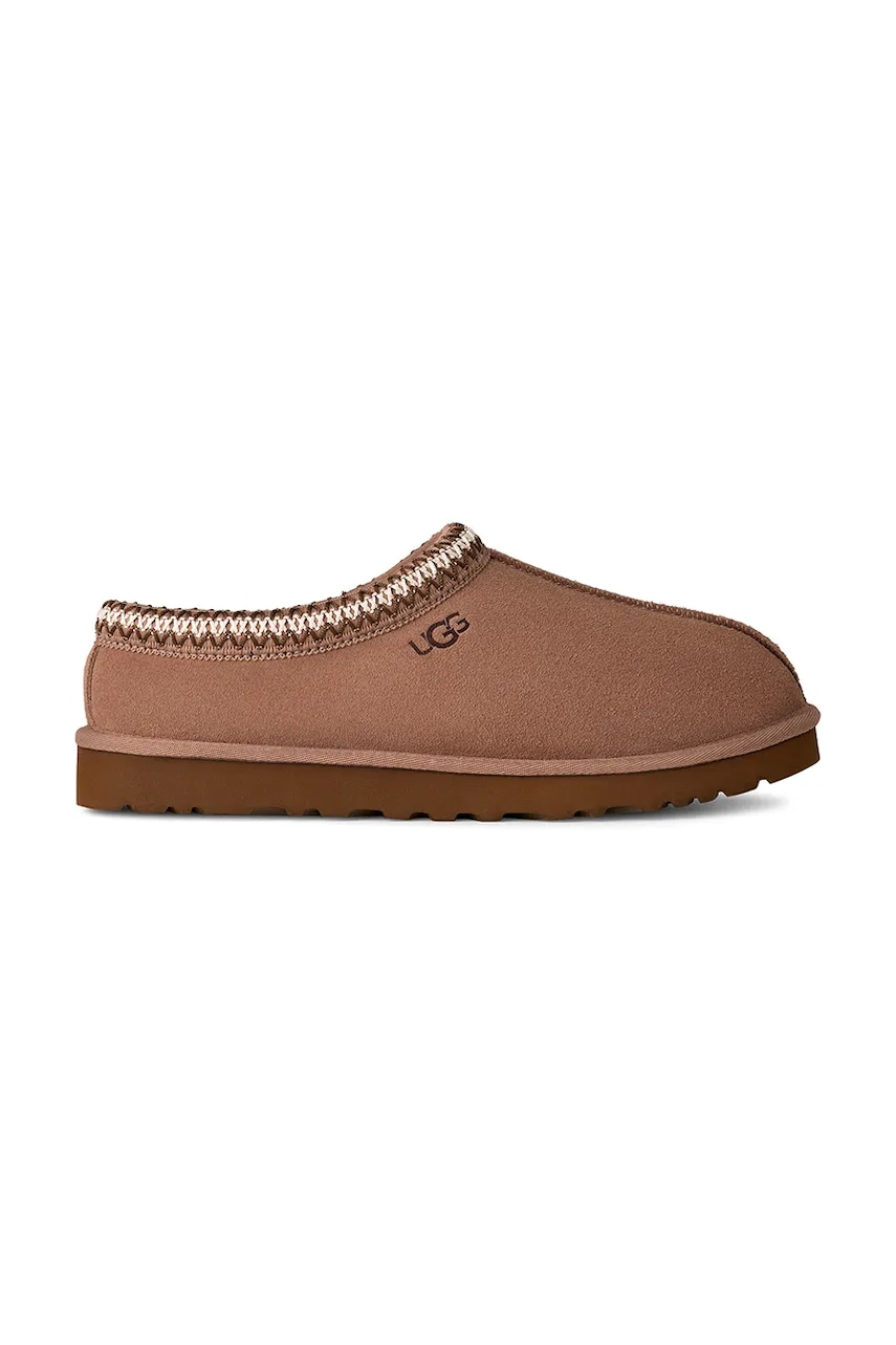 Levně Semišové papuče UGG Tasman II hnědá barva, 1174671.RYK