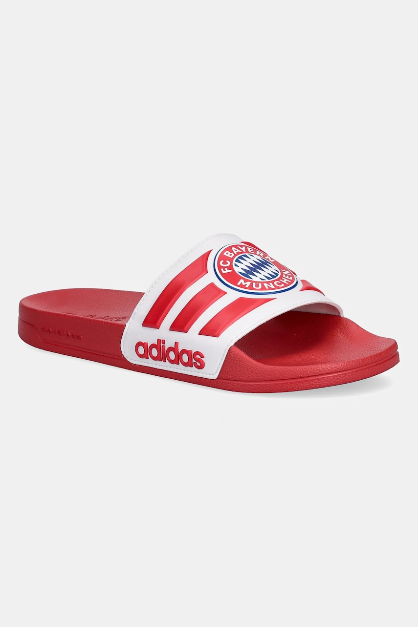 adidas papuci Adilette Bayern Monachium culoarea roșu, JS4861