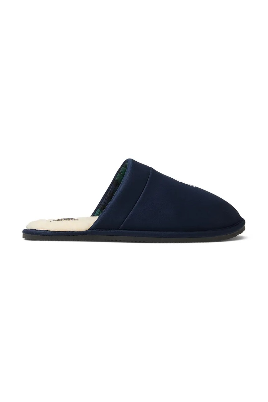 Levně Pantofle Polo Ralph Lauren Klarence tmavomodrá barva, 843981604002