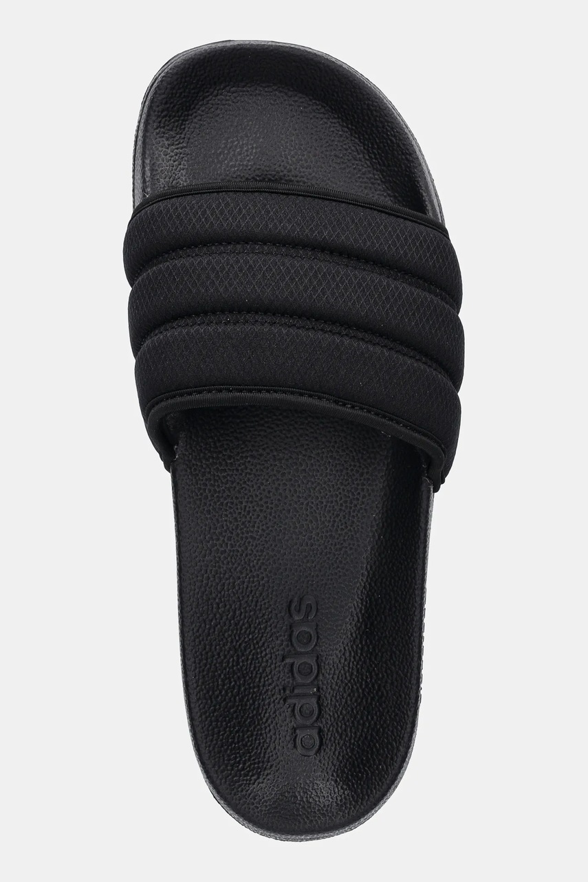 Παντόφλες adidas Adilette Noshower χρώμα: μαύρο, JR0683 φωτογραφία