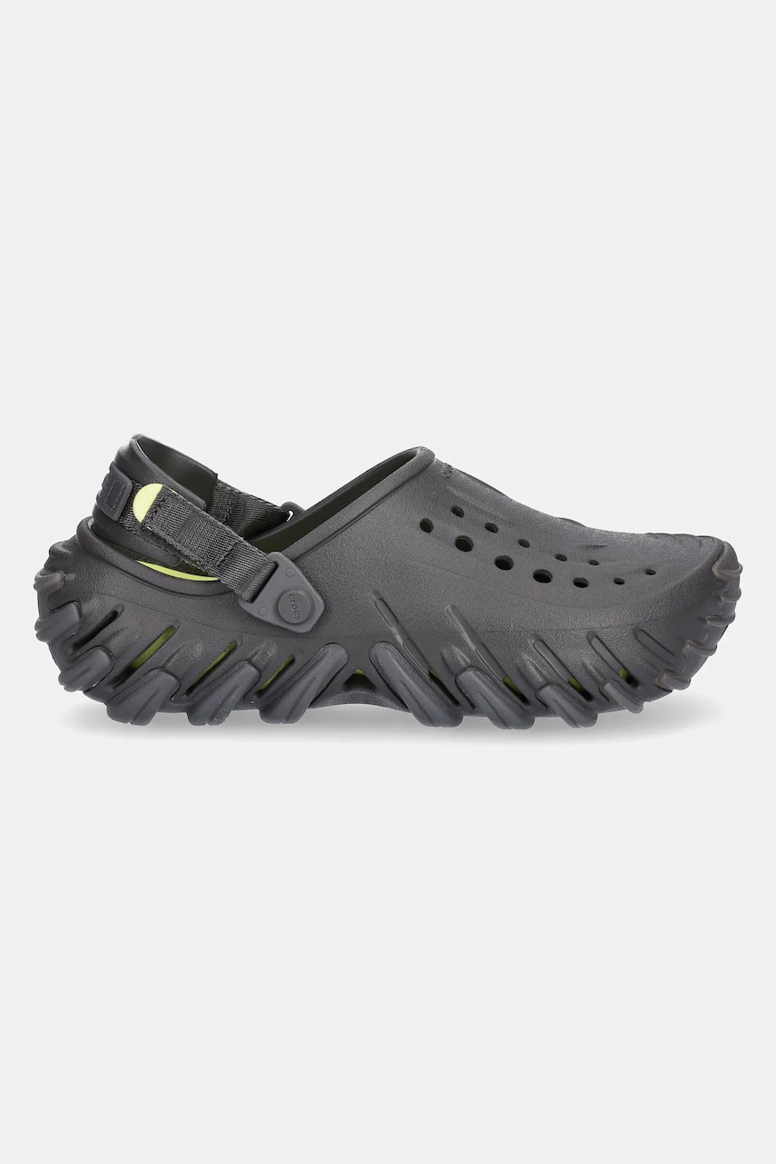 Шлепанцы Crocs Echo Icey Ro Clog цвет серый 211458 Шлепанцы Crocs Echo Icey Ro Clog цвет серый 211458