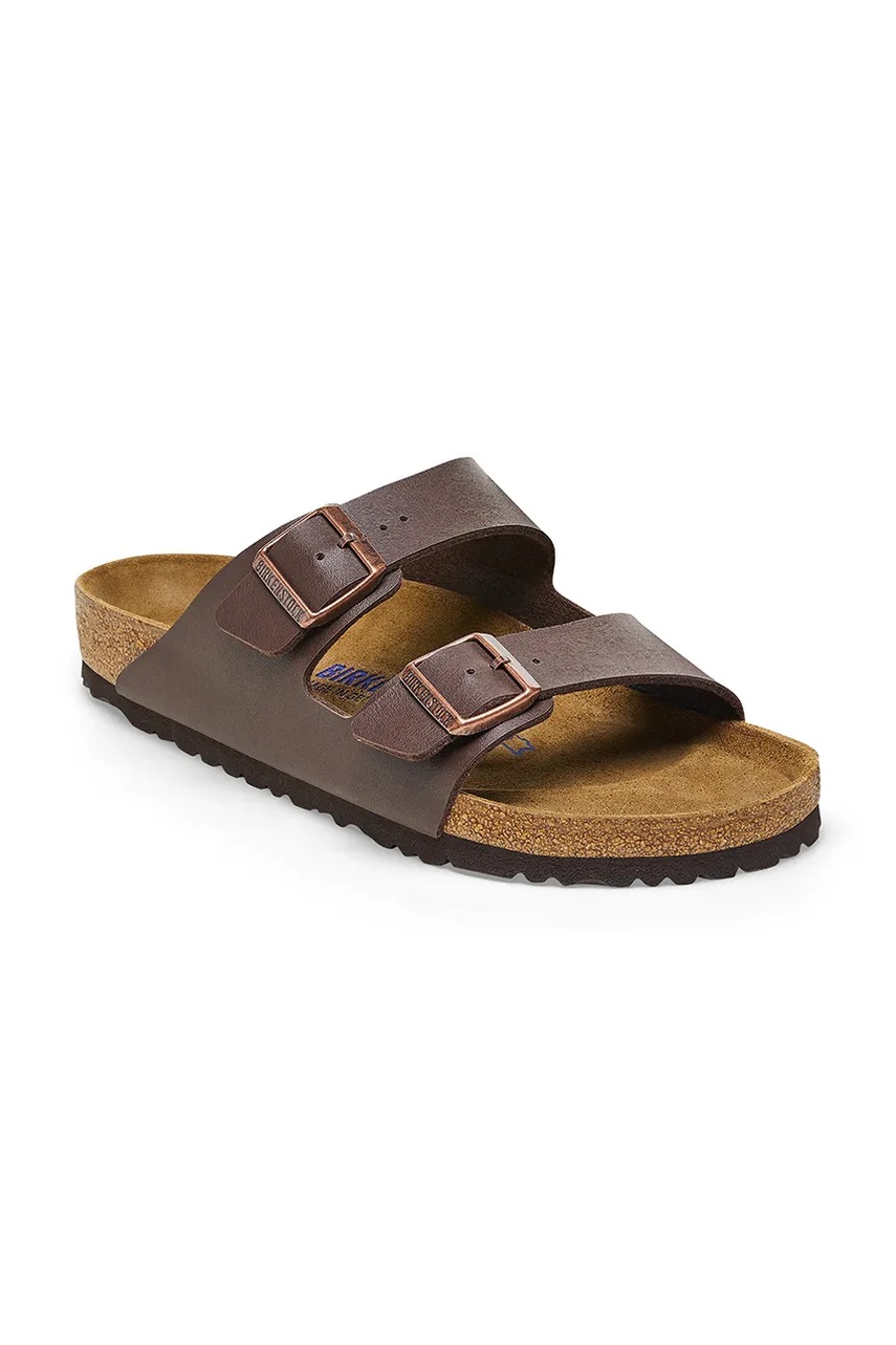 Шлепанцы Birkenstock Arizona цвет коричневый 451161