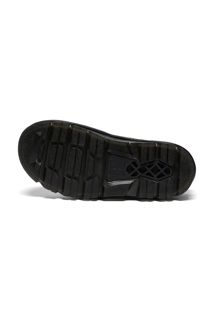 Semišové šľapky Dr. Martens ZebZag AnyWair Mule