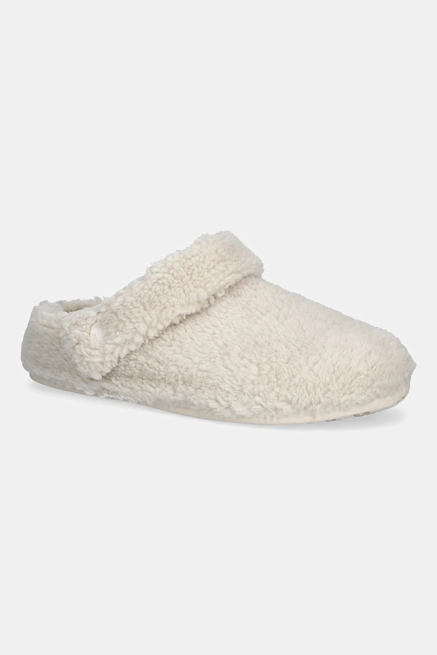 Crocs papuci de casă Classic Cozzy Slipper culoarea bej, 209386