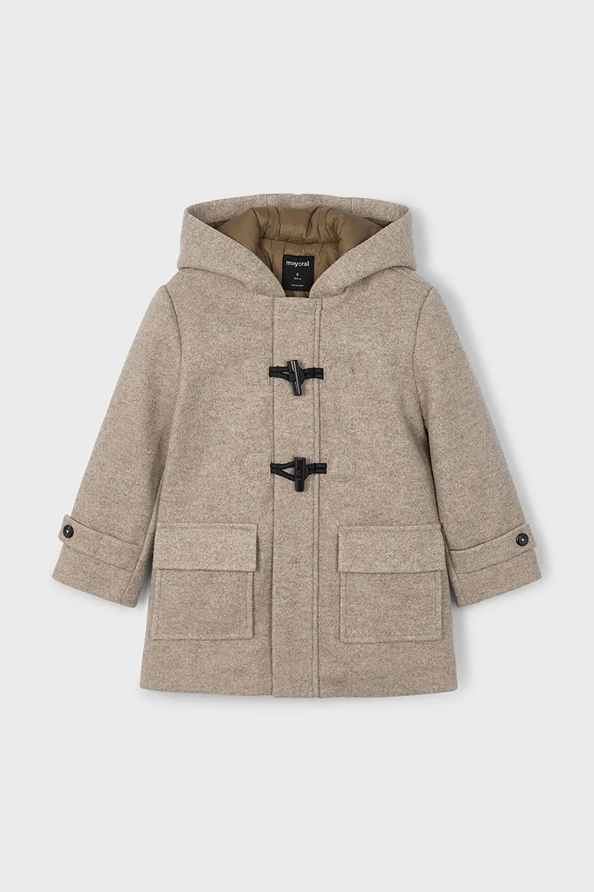 Детское пальто Mayoral цвет бежевый 4423
