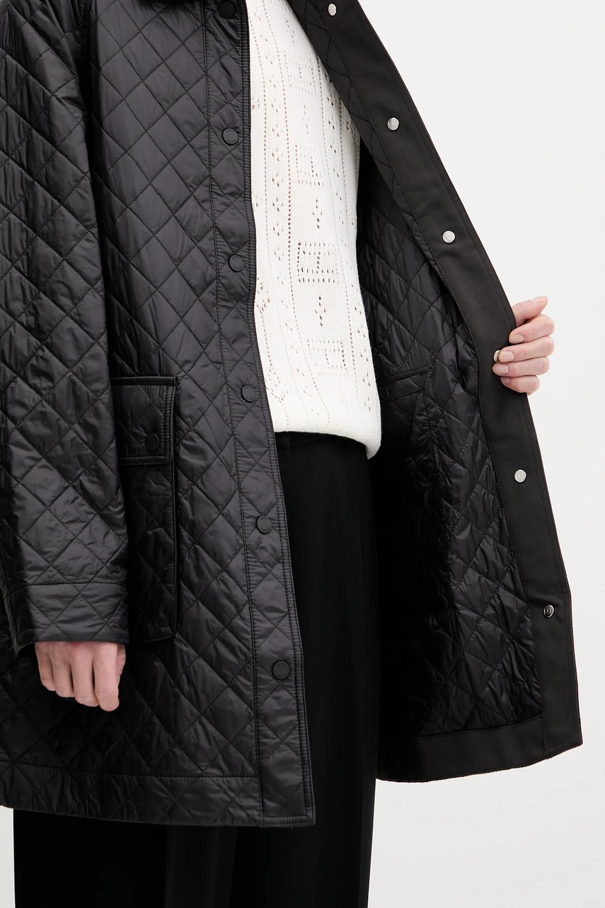 Μπουφάν Tommy Hilfiger χρώμα: μαύρο, WW0WW46448 φωτογραφία