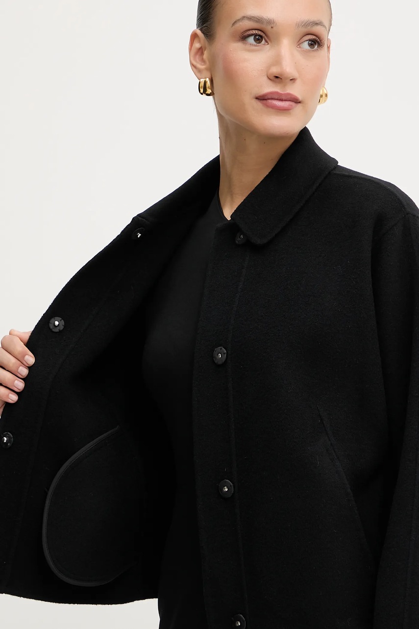 Vlněná bunda BOSS Cafeta_DF