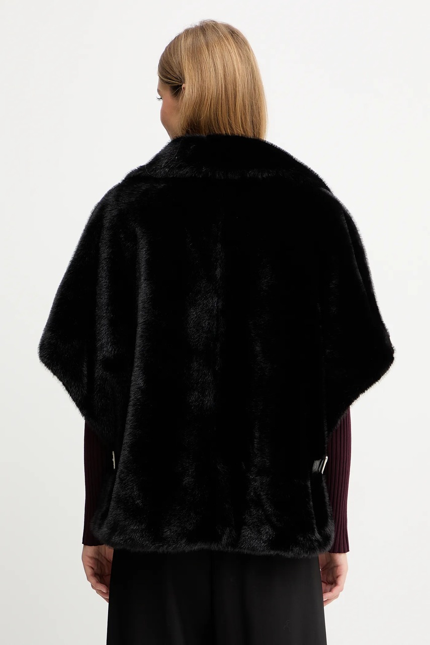 Αμάνικο μπουφάν Pinko χρώμα: μαύρο, 103837 A2PI φωτογραφία