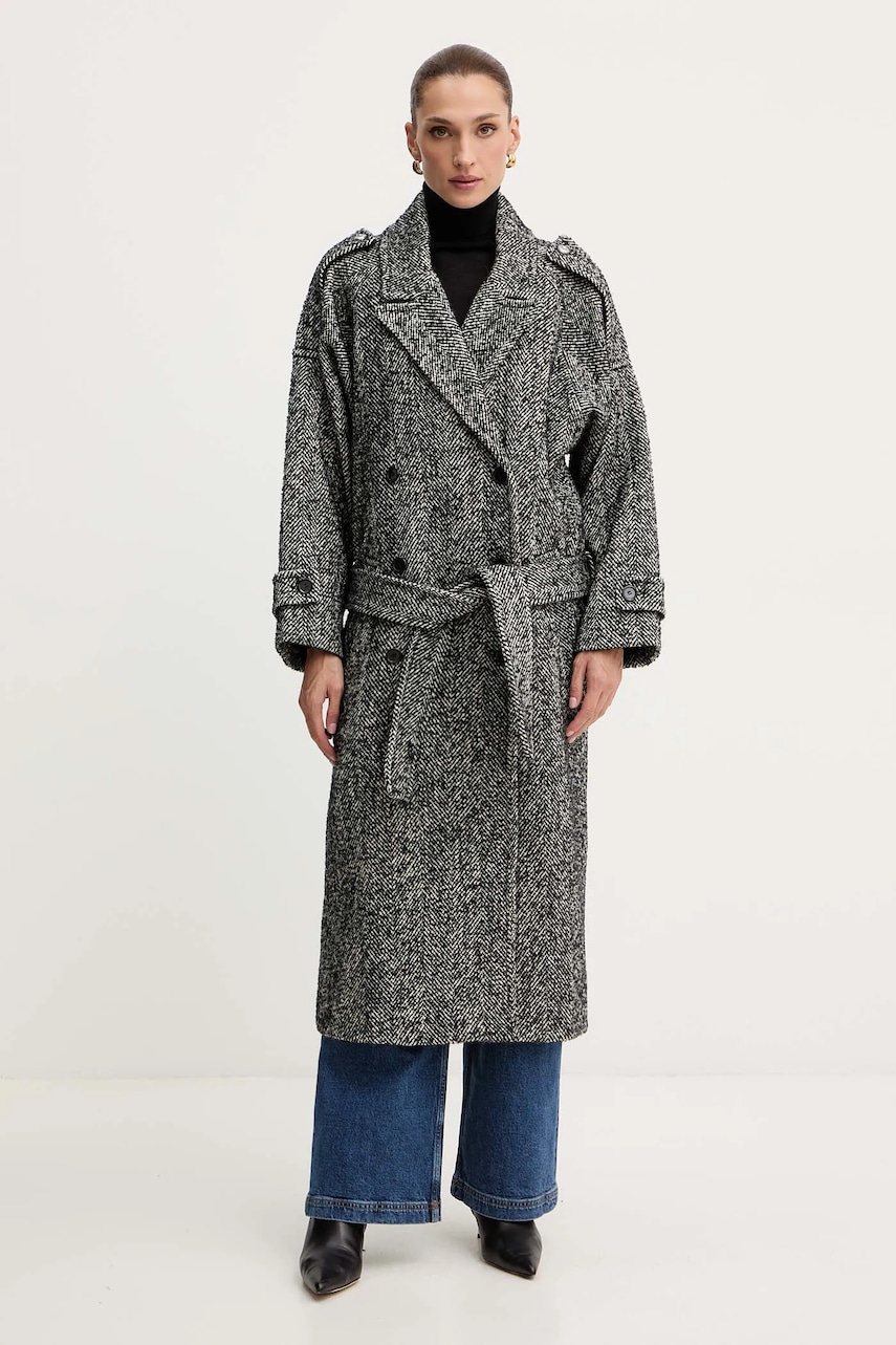 Παλτό με προσθήκη μαλλιού Pinko