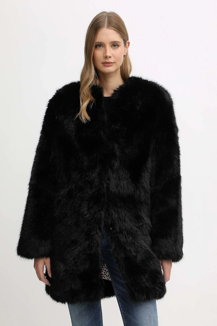 Blugirl Blumarine palton culoarea negru, RF5135.E1088