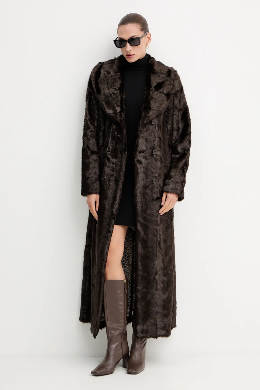 Пальто Blugirl Blumarine цвет коричневый  RF5141.E0854