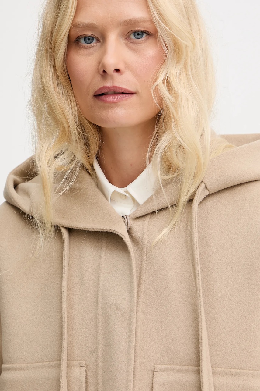 Παλτό Weekend Max Mara GARY χρώμα: πράσινο, 2525086041600 φωτογραφία